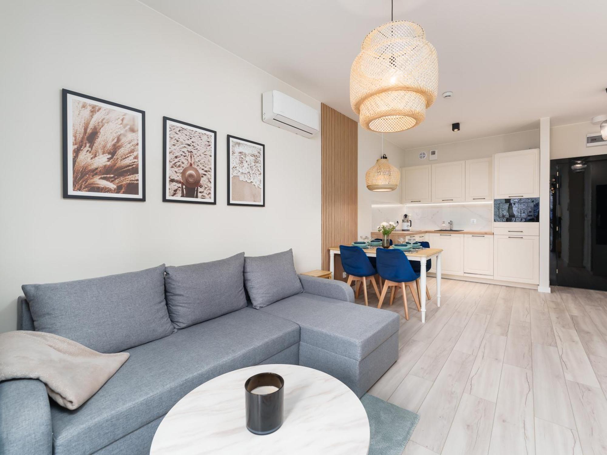 Miami Beach Z Widokiem Na Morze By Perlowa Przystan Rent 辛安诺泽蒂 外观 照片